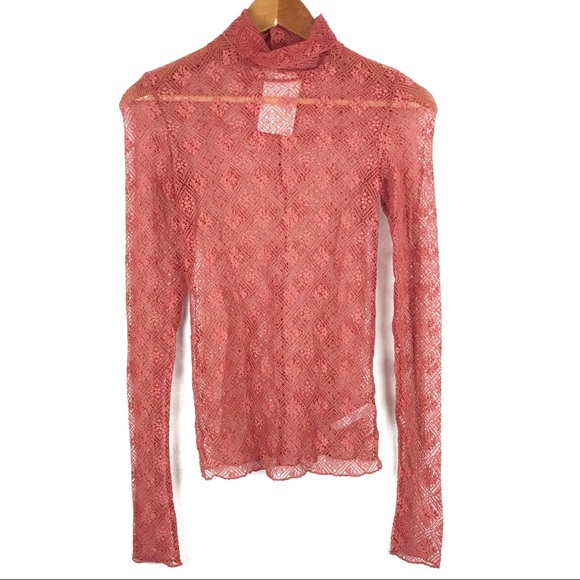 Intimately Free People Long Sleeve Sheer T… - Picture 1 of 8